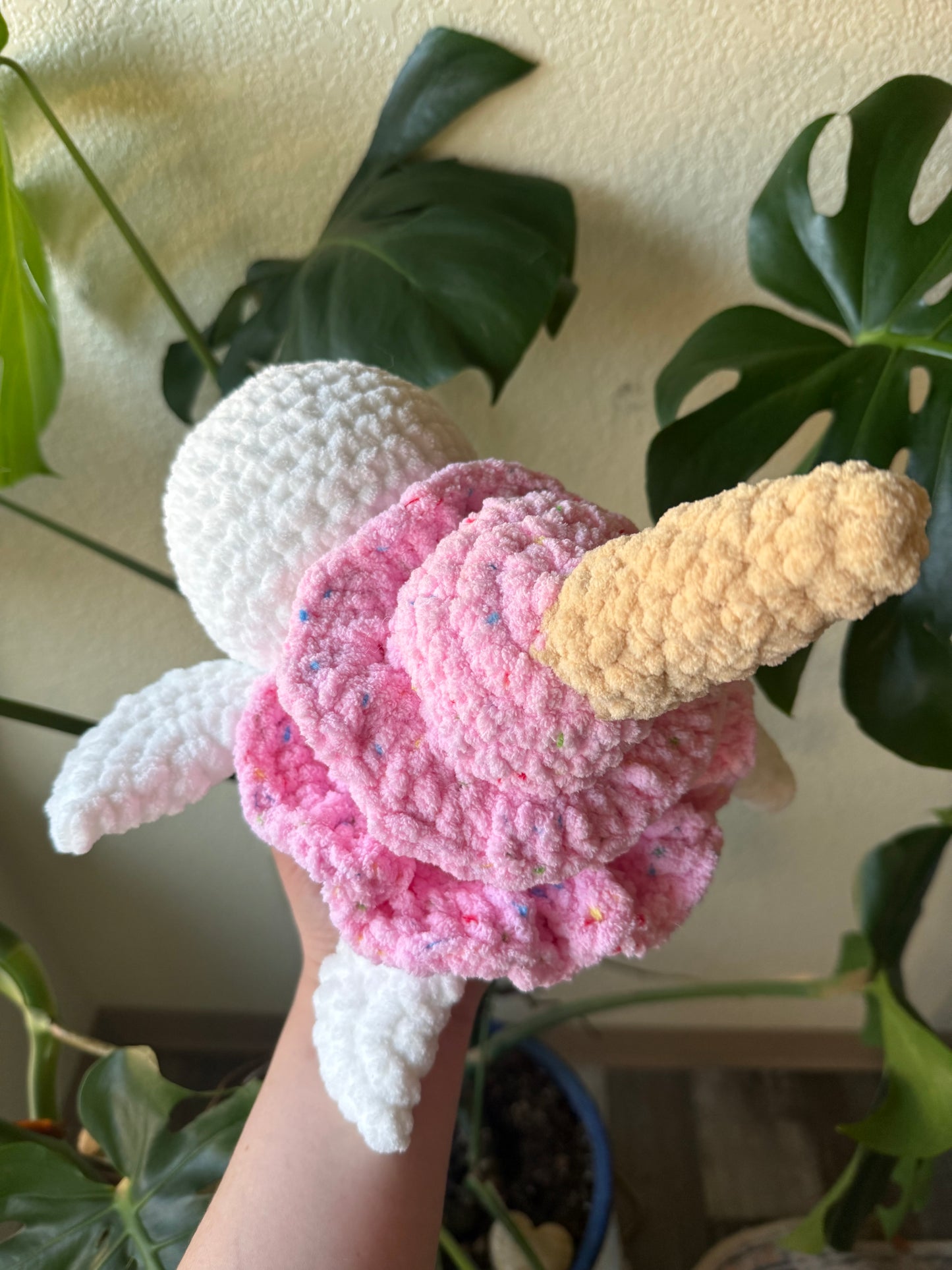Crochet Ice Cream Sprinkle Turtle