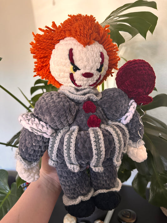 Crochet Pennywise Plushie