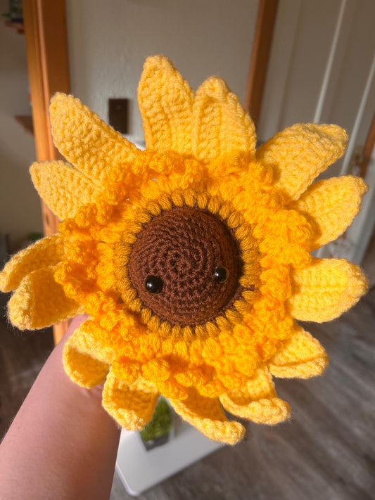 Crochet Amigurumi Sunflower Face