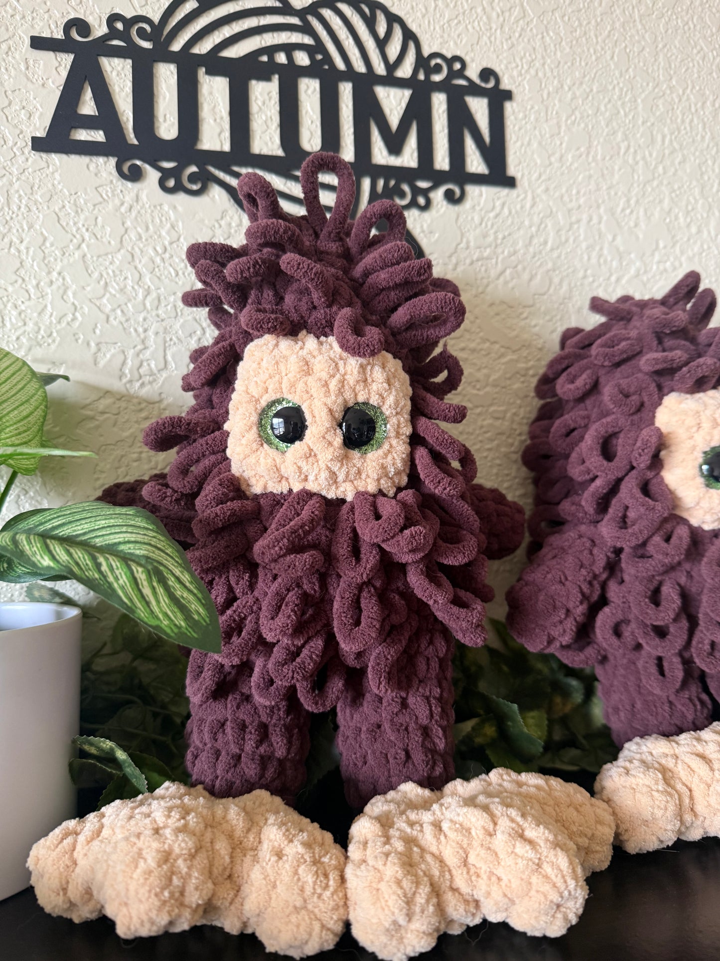 Crochet Bigfoot Plushie