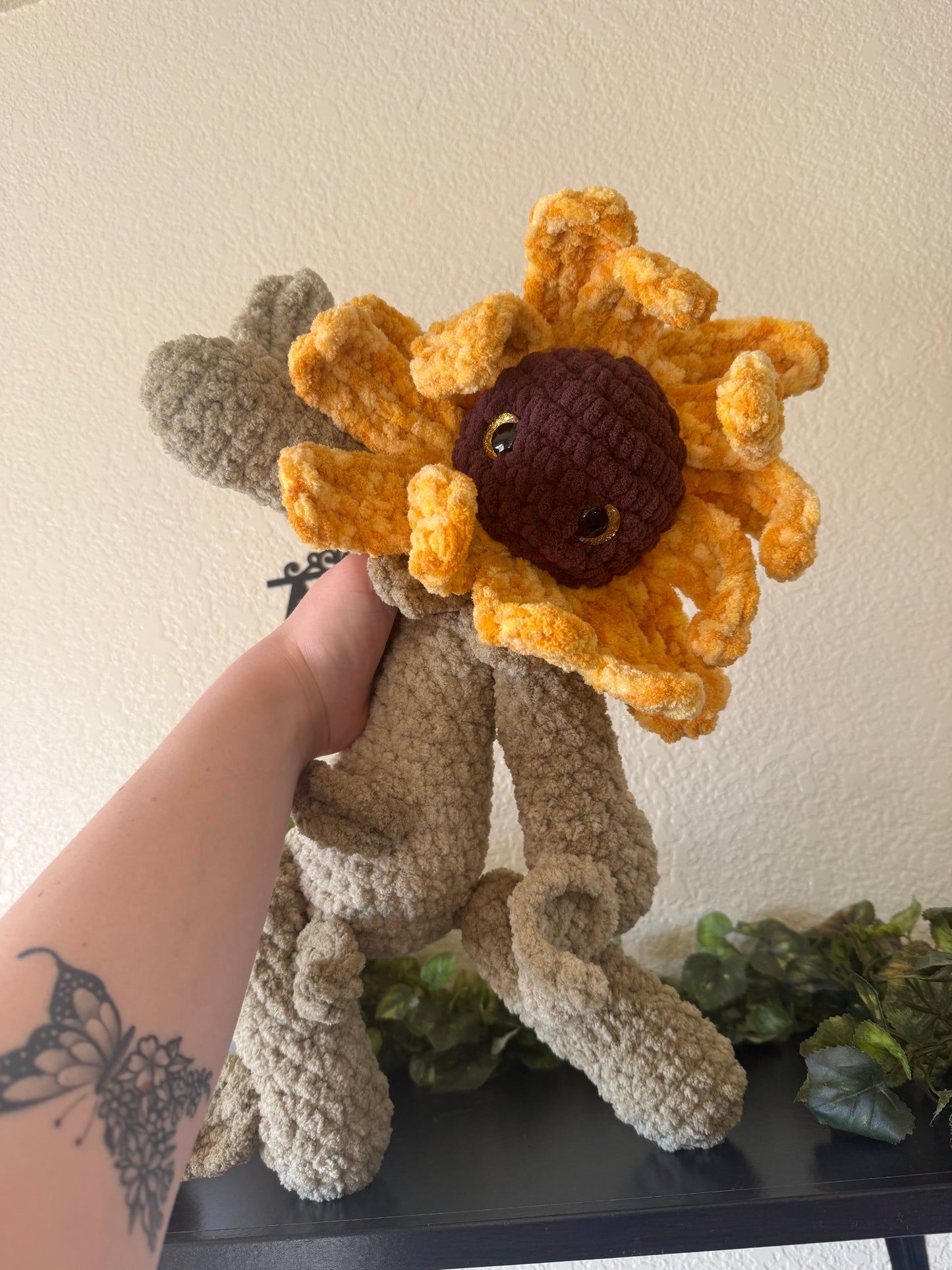 Crochet Sunflower Blossom Baby