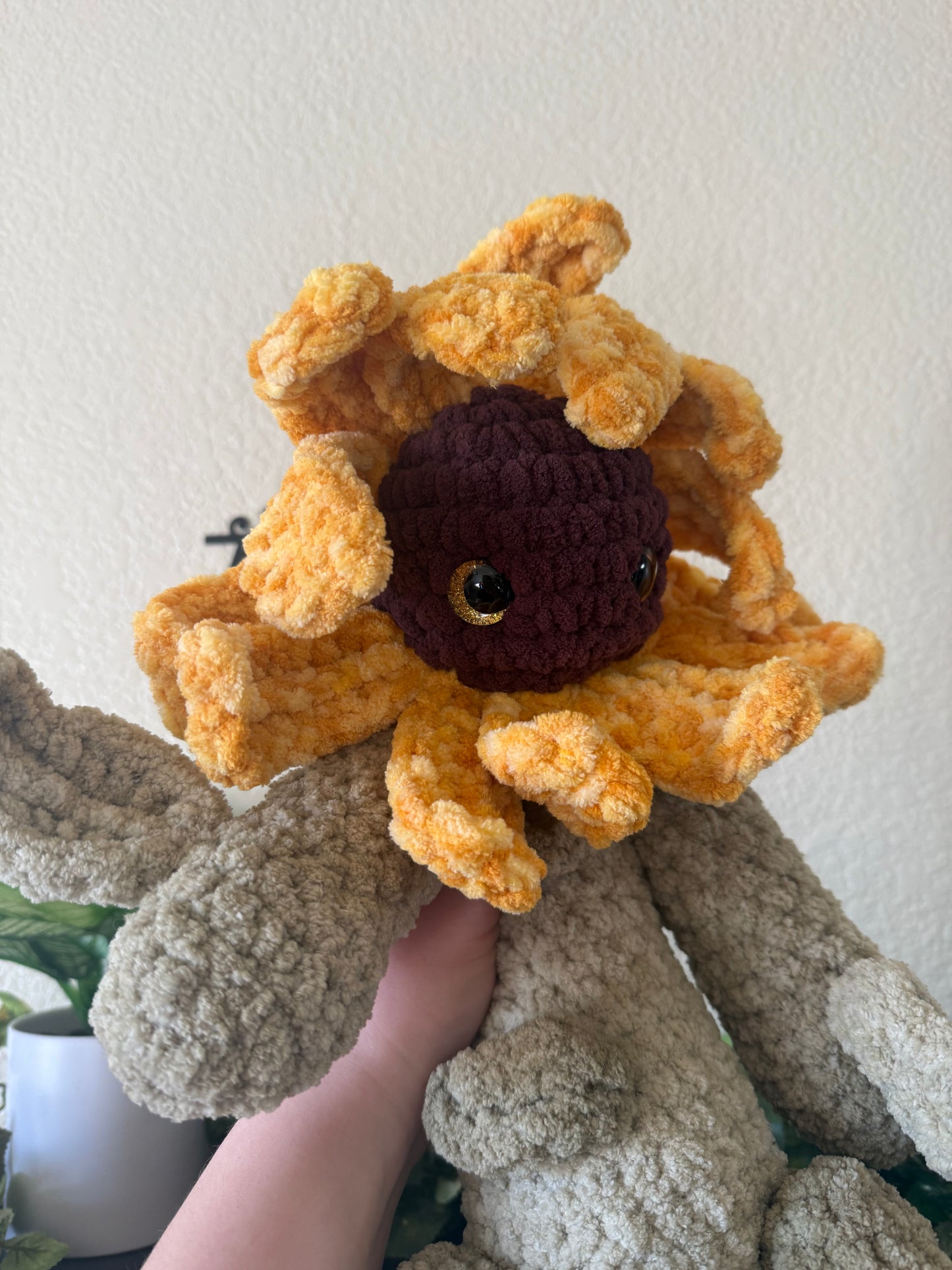 Crochet Sunflower Blossom Baby