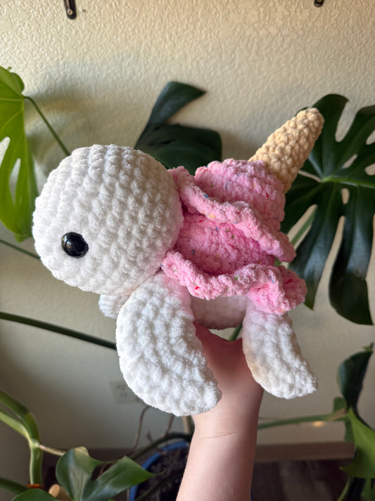 Crochet Ice Cream Sprinkle Turtle