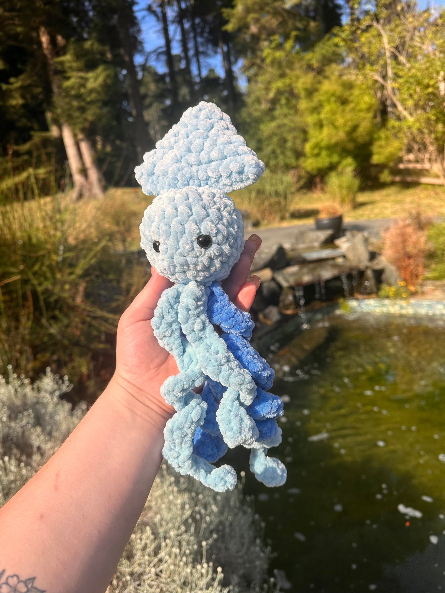 Crochet Squid Plushie