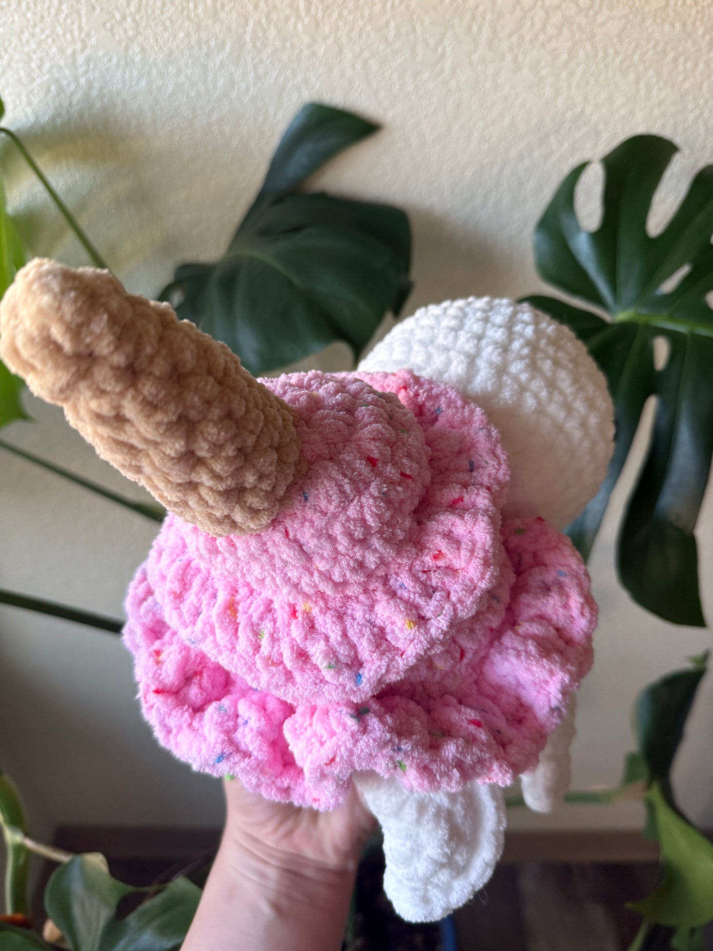 Crochet Ice Cream Sprinkle Turtle