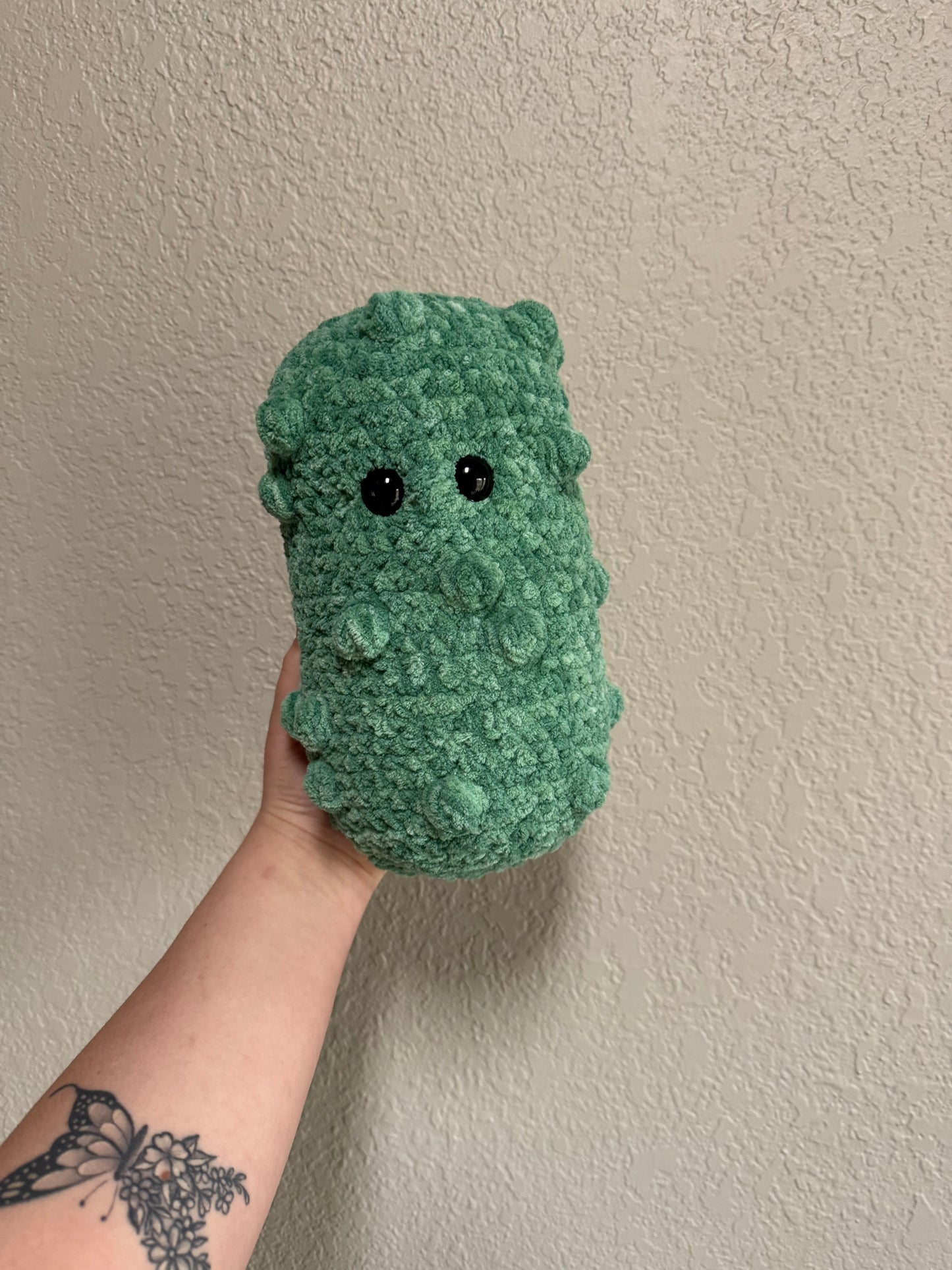 Giant Crochet Pickle