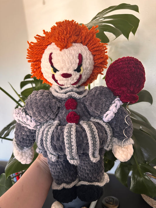 Crochet Pennywise Plushie