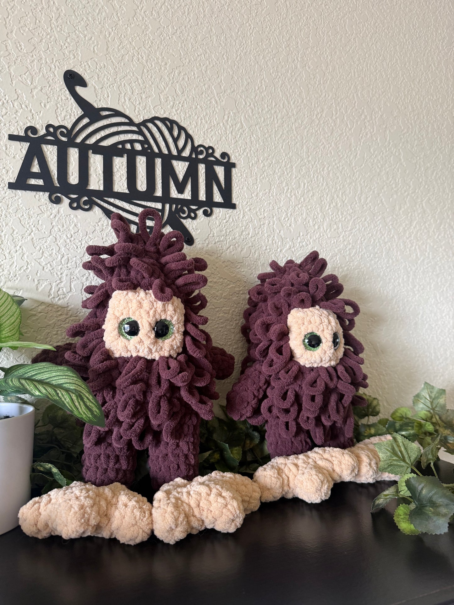 Crochet Bigfoot Plushie