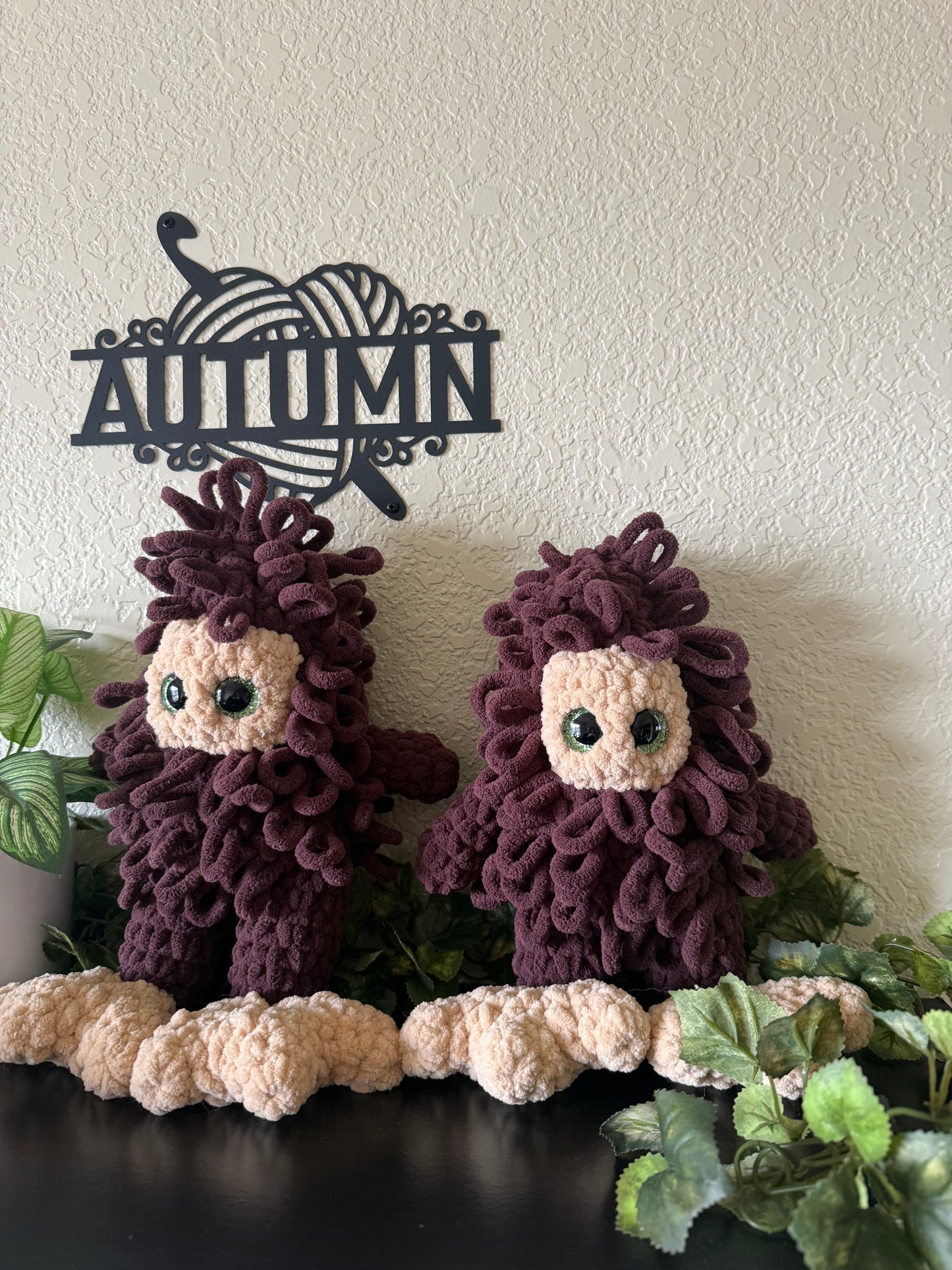 Crochet Bigfoot Plushie