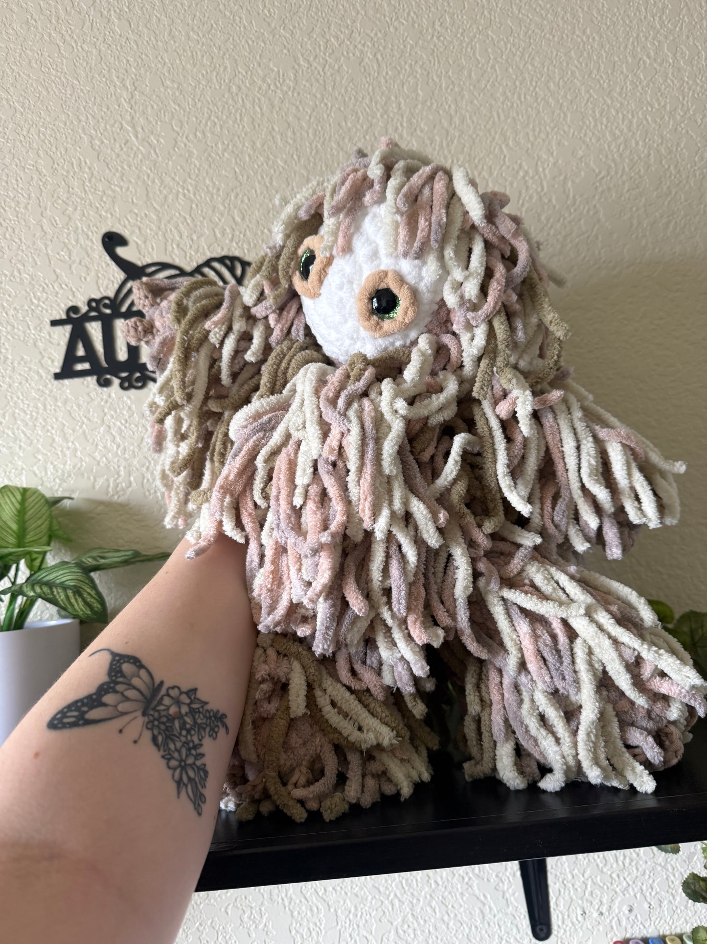 Crochet “Gilly” the Sloth Plushie