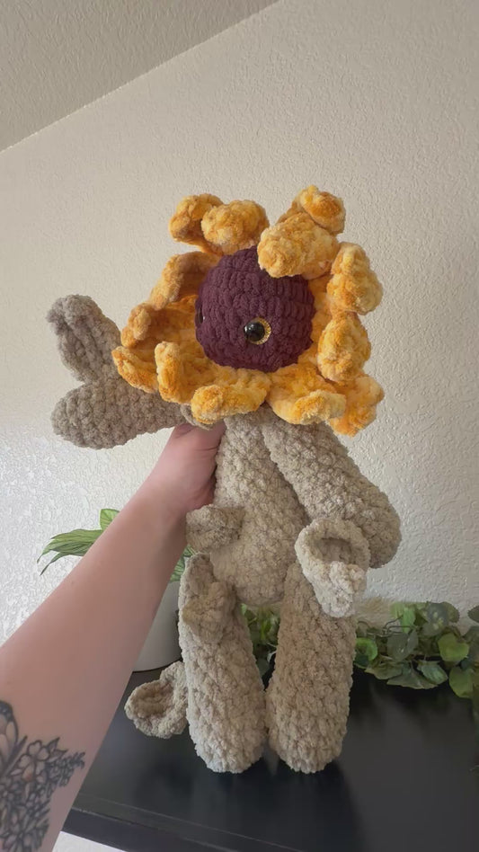 Crochet Sunflower Blossom Baby