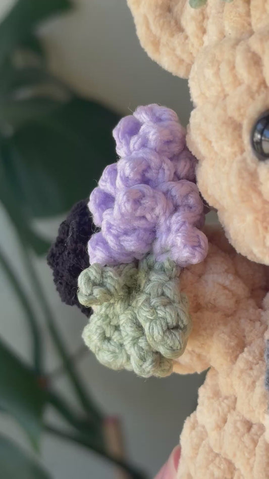 Crochet “Looking for Lavender” Cow