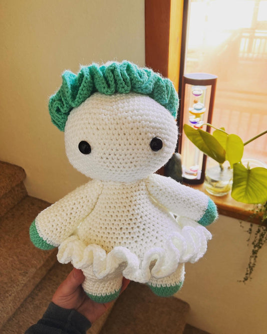 PLUSHIE: Crochet Amigurumi Mushroom Character