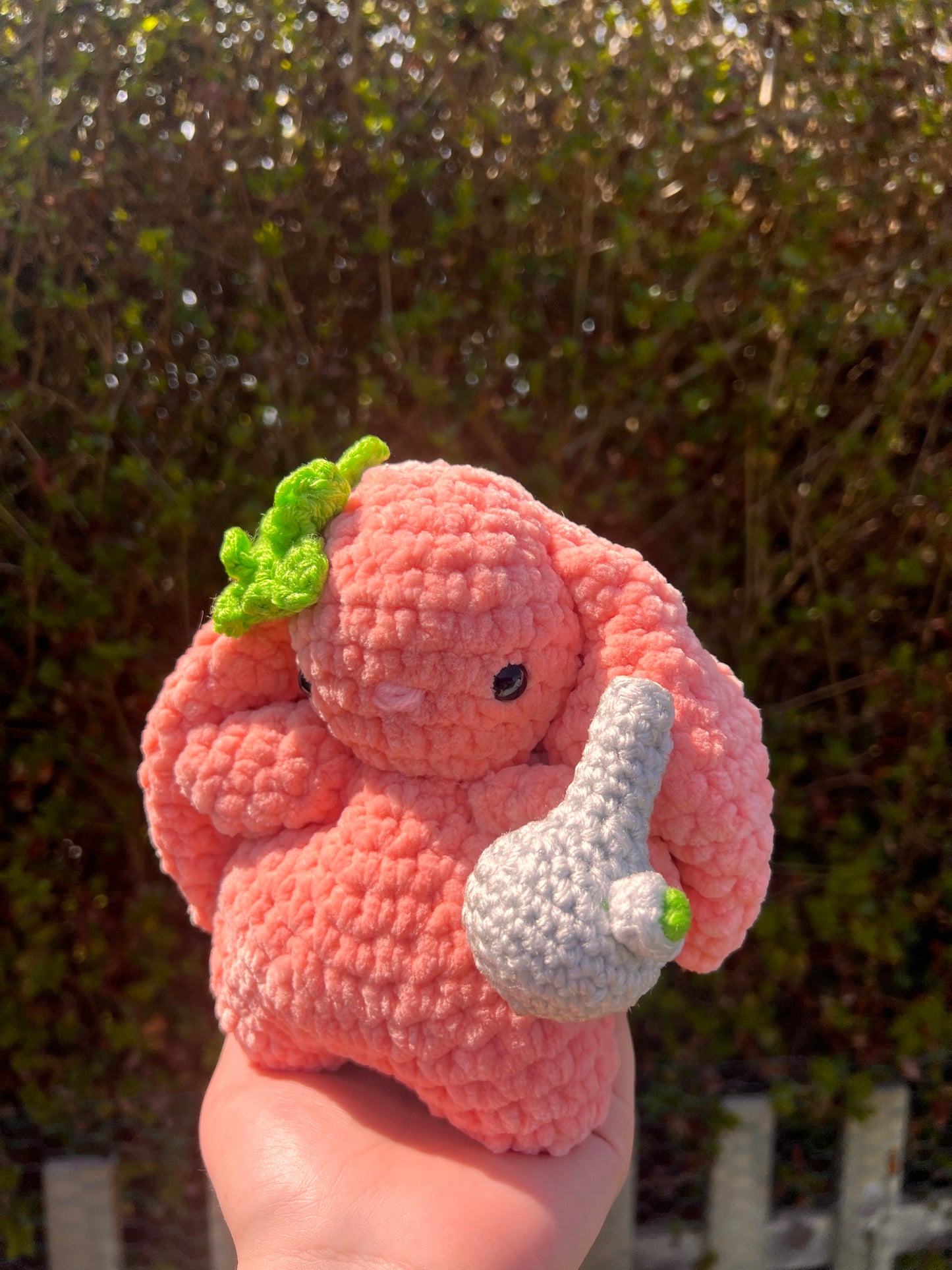 PLUSHIE: Crochet Amigurumi Bunny