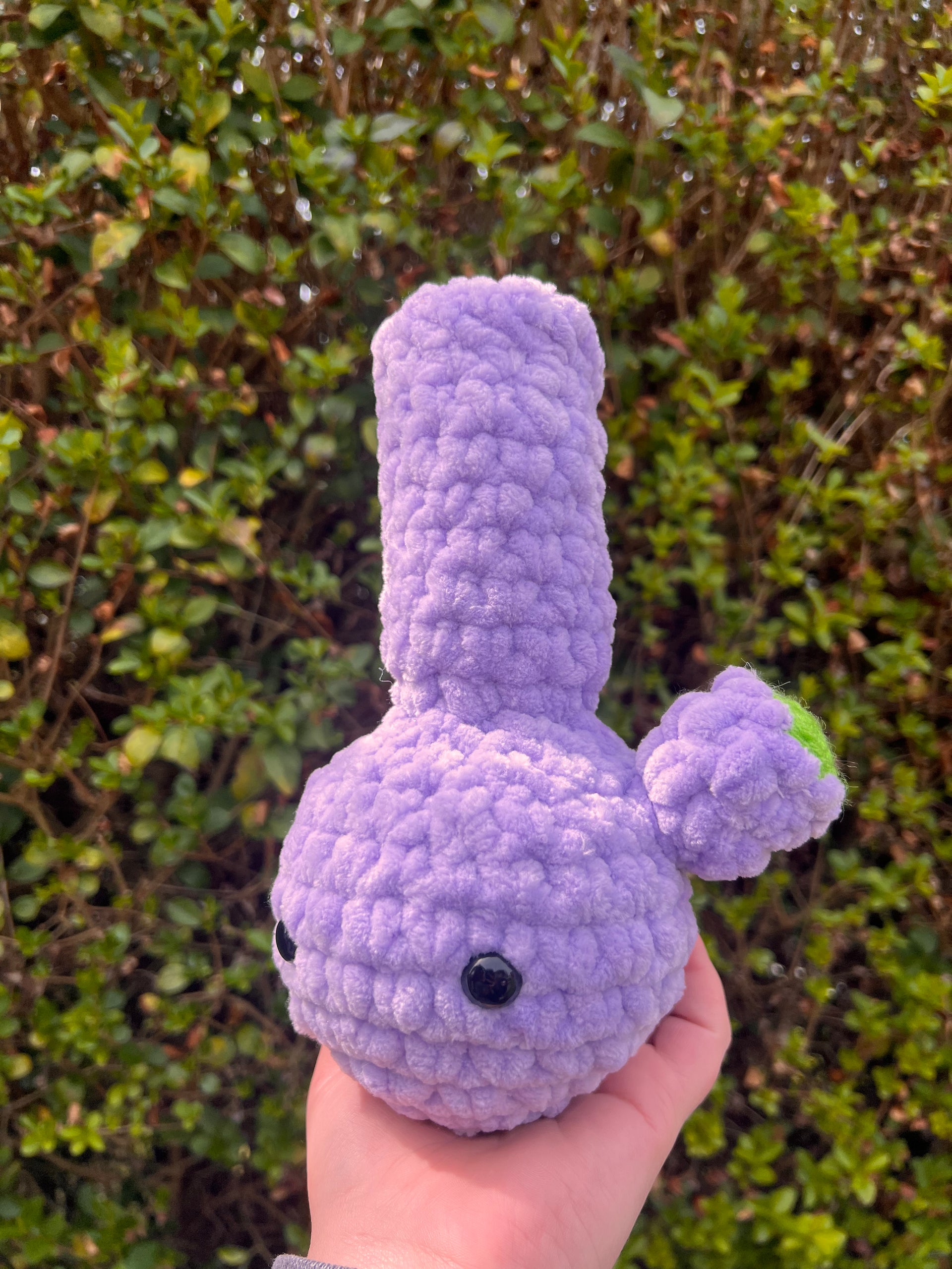 PLUSHIE: Crochet Amigurumi Purple Bong – Crochet Autumn